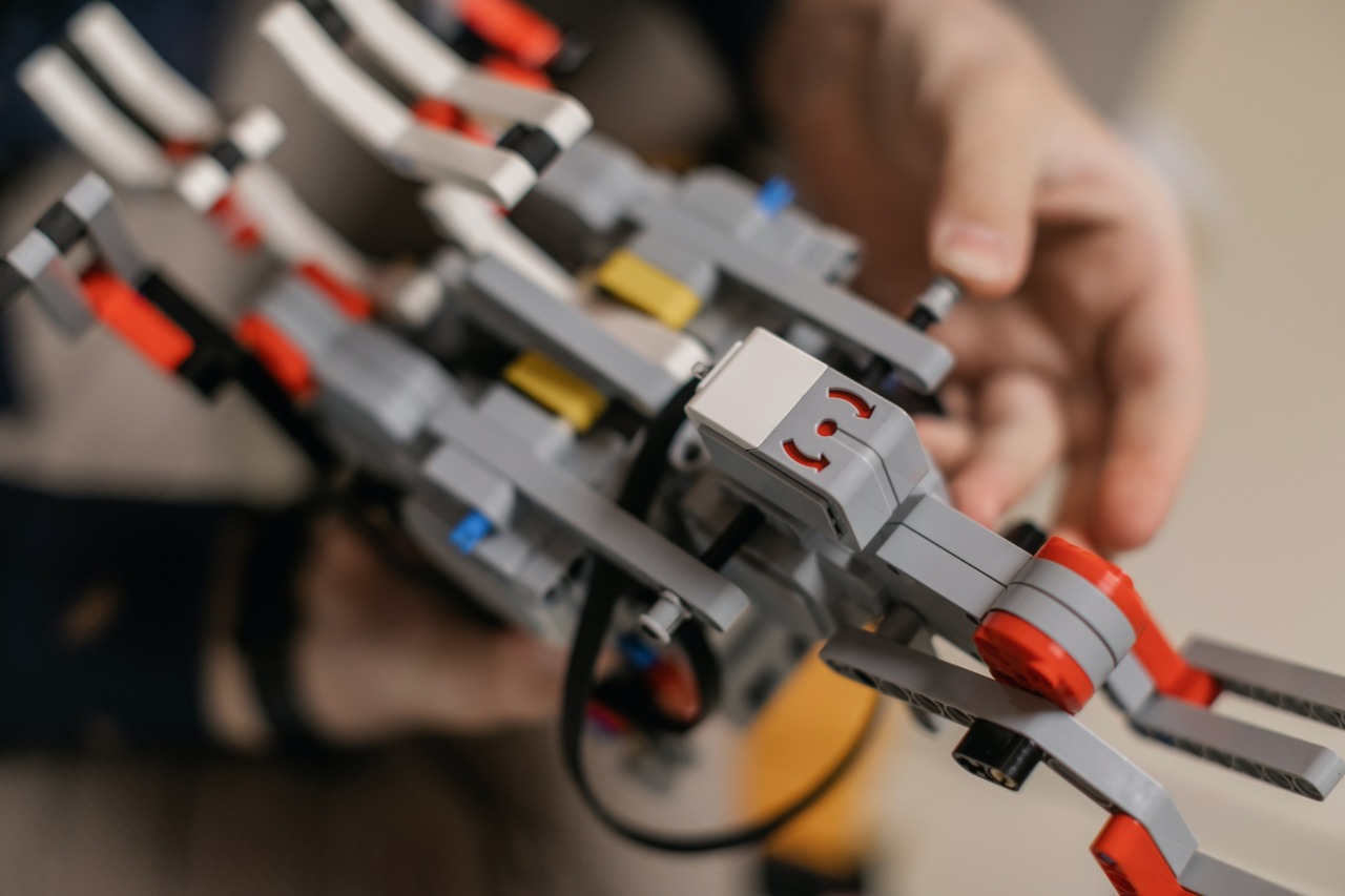 Imagens da construção e inspiração para o Robô